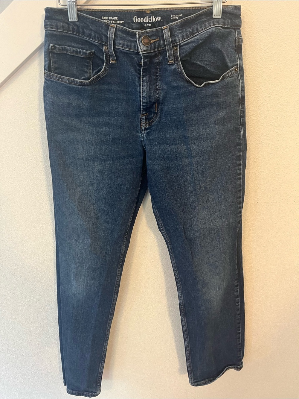 Goodfellow & Co Dark Blue Skinny Jeans